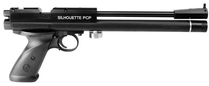 Crosman Silhouette PCP 0.177 Cal Airgun, Black