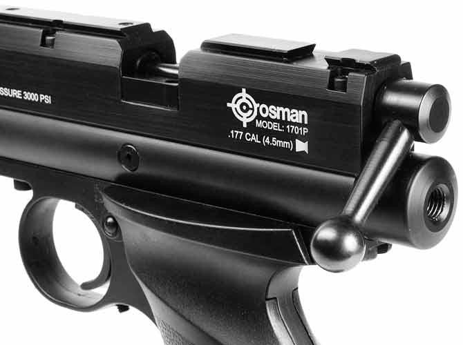 Crosman Silhouette PCP 0.177 Cal Airgun, Black