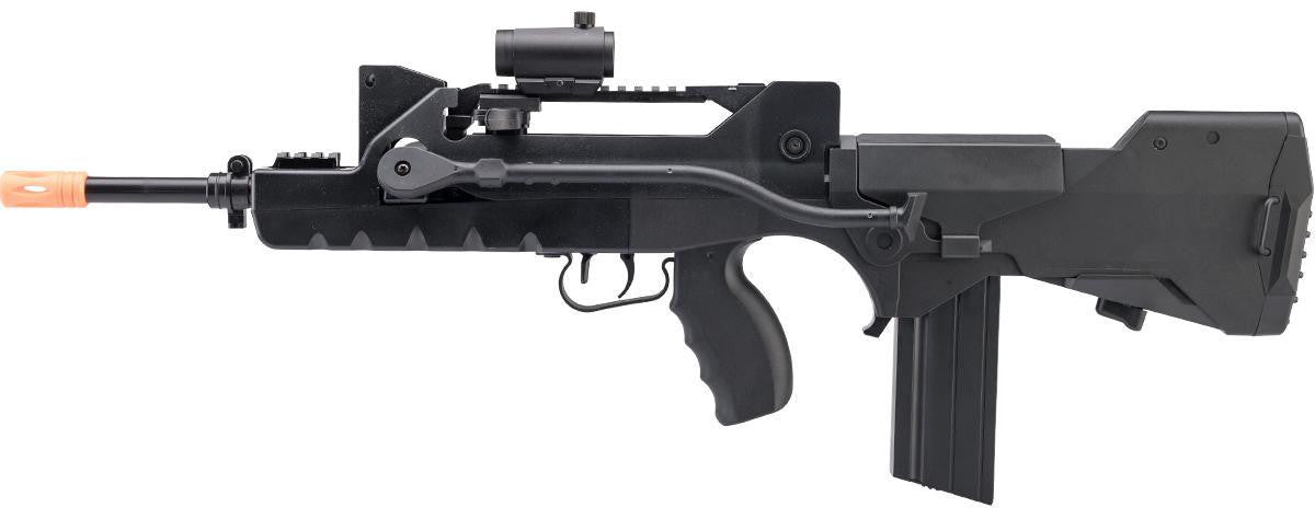 Cybergun FAMAS Licensed Valorise LPAEG Airsoft Rifle, Black