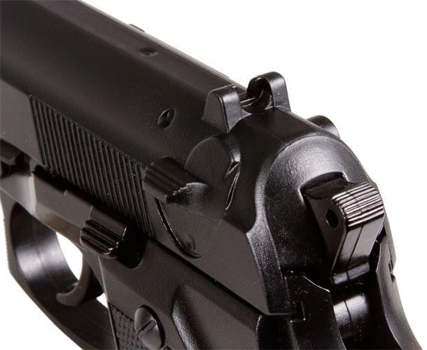 Daisy Powerline 340 Spring Single Action 0.177 Cal Air Pistol, Black