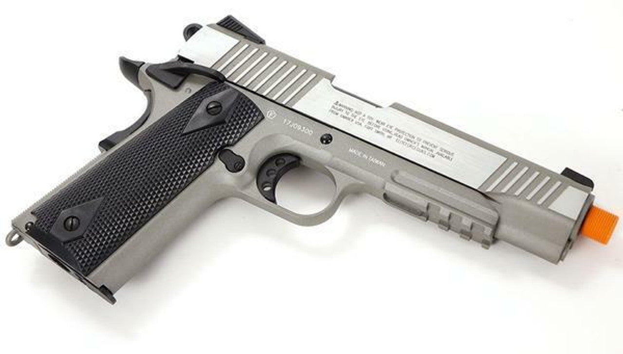 Elite Force 1911 Tac Co2 Blowback Airsoft Pistol Stainless
