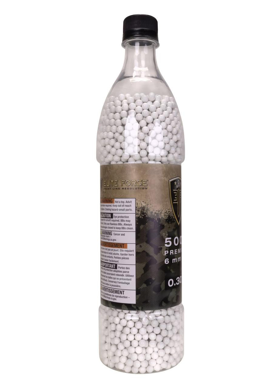 Elite Force Premium 0.30g 5000ct Airsoft BBs, White