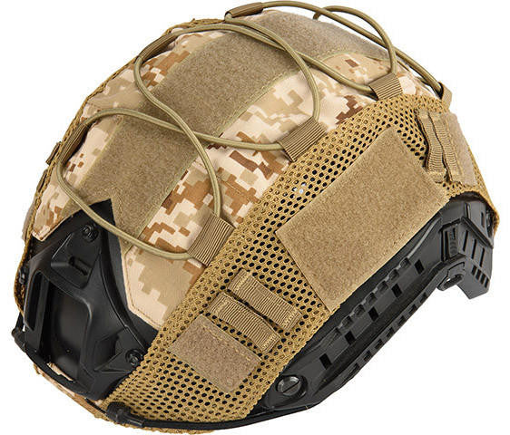 G-Force 1000D Nylon Polyester Helmet Cover, Desert Digital