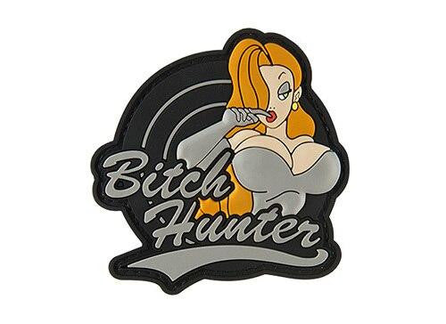 G-Force B*** Hunter PVC Morale Patch, Gray