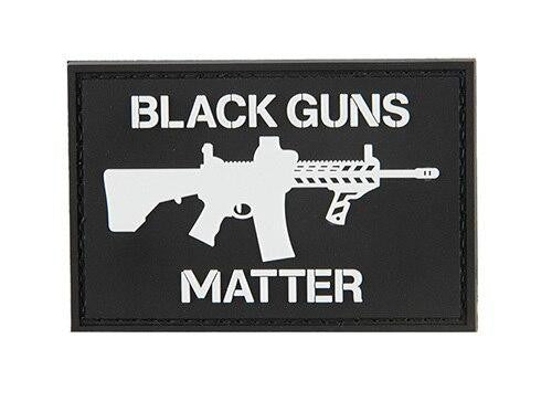 G-Force Black Guns Matter PVC Patch