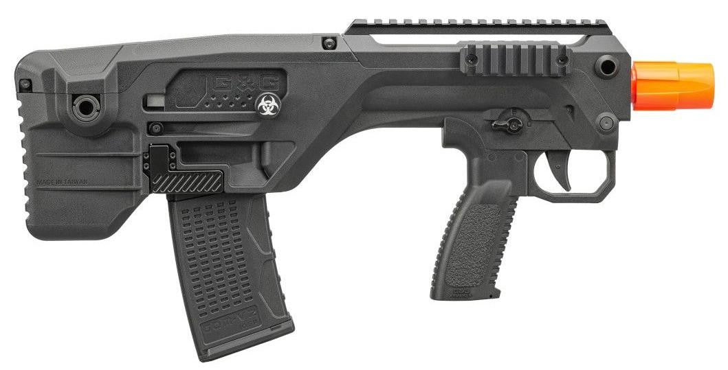 G&G ESG B-10 2.0 Gas Powered Bullpup Airsoft Shotgun, Black
