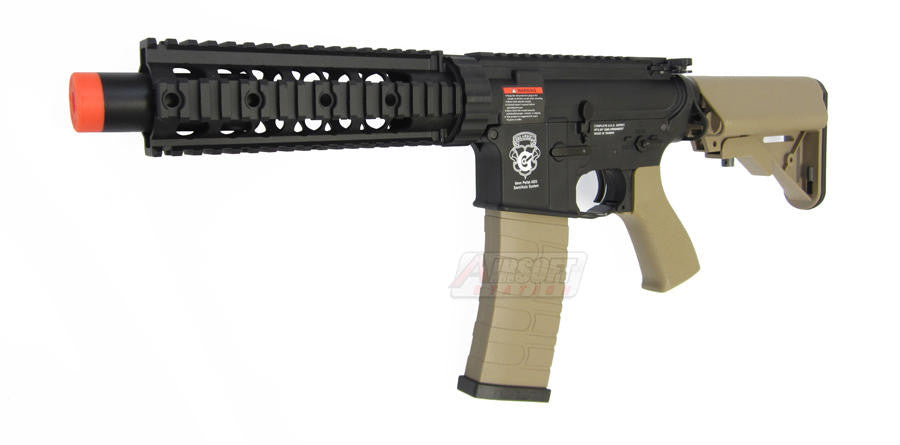 G&G GR4 CQB-S MINI Black & Tan Two-Tone Blowback Airsoft Rifle