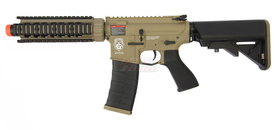 G&G GR4 CQB-S MINI Blowback Tan & Black Two-Tone Airsoft Rifle