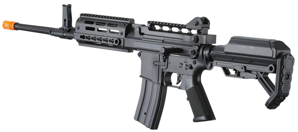Golden Eagle AR LMG Airsoft Light Machine Gun, Black