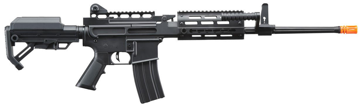 Golden Eagle AR LMG Airsoft Light Machine Gun, Black