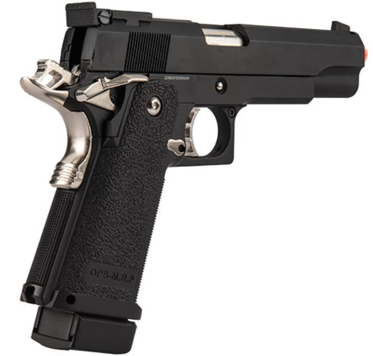 Golden Eagle IMF 3302 OPS-M.RP Hi-Capa Semi-Auto GBB Metal Pistol Black