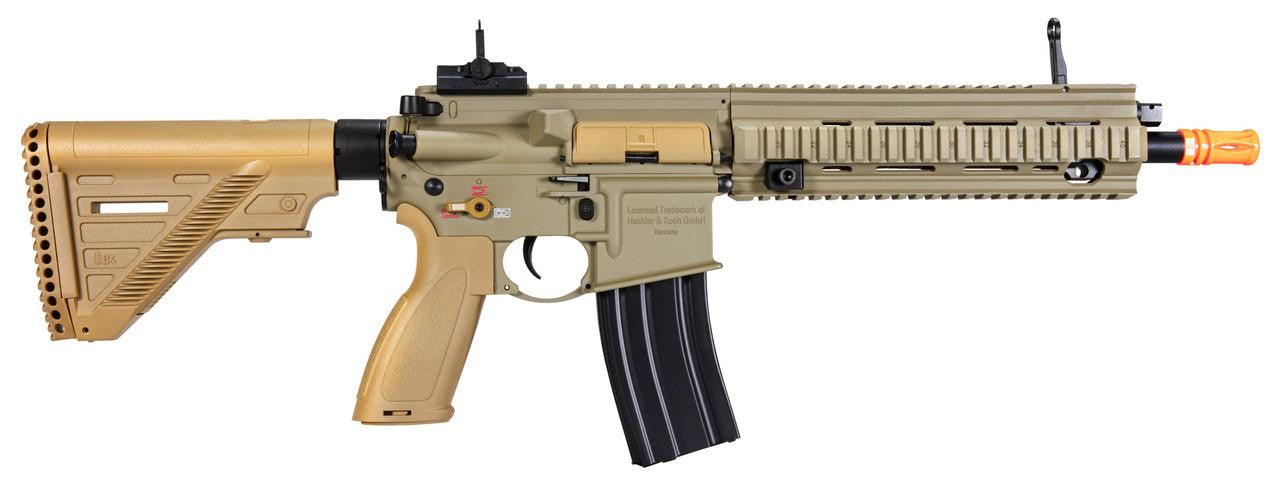 H&K 416 A5 Competition Gen 2 w/ Eye Trace Airsoft AEG Rifle, Tan