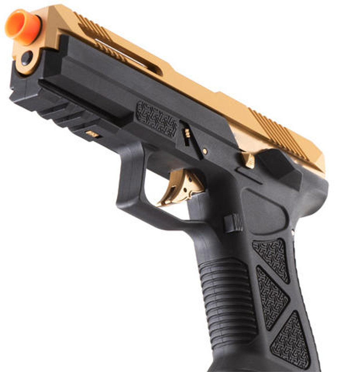 HFC Tactical Gas Blowback Airsoft Pistol Black/Gold