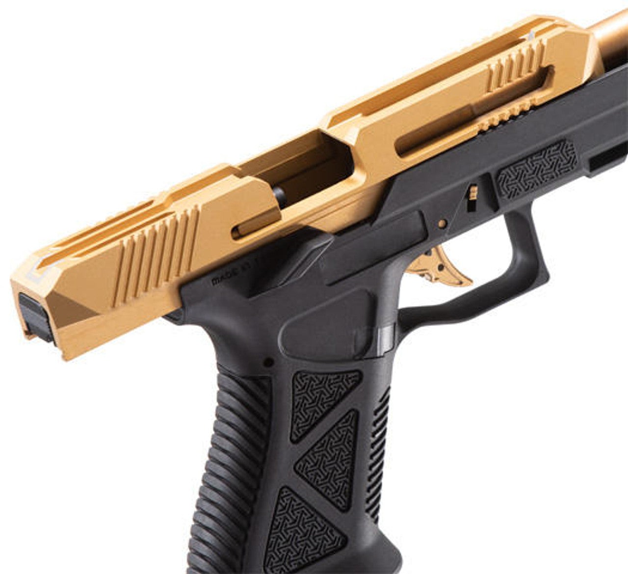 HFC Tactical Gas Blowback Airsoft Pistol Black/Gold