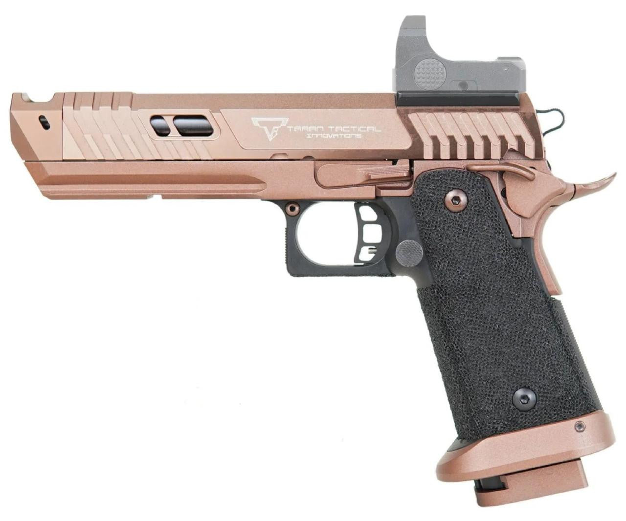 JAG Arms TTI Sand Viper HIGH GRADE Hi Capa GBB Airsoft Pistol, Two-Tone