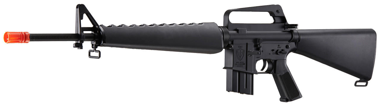 Jag Precision E&C Full Metal Vietnam M16 Airsoft Gun Black