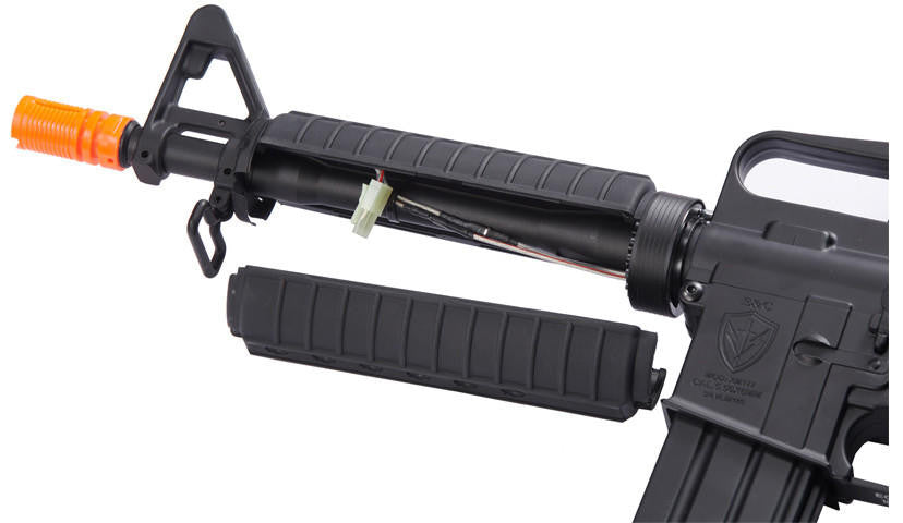 Jag Precision E&C Full Metal XM177 Airsoft Gun, Black