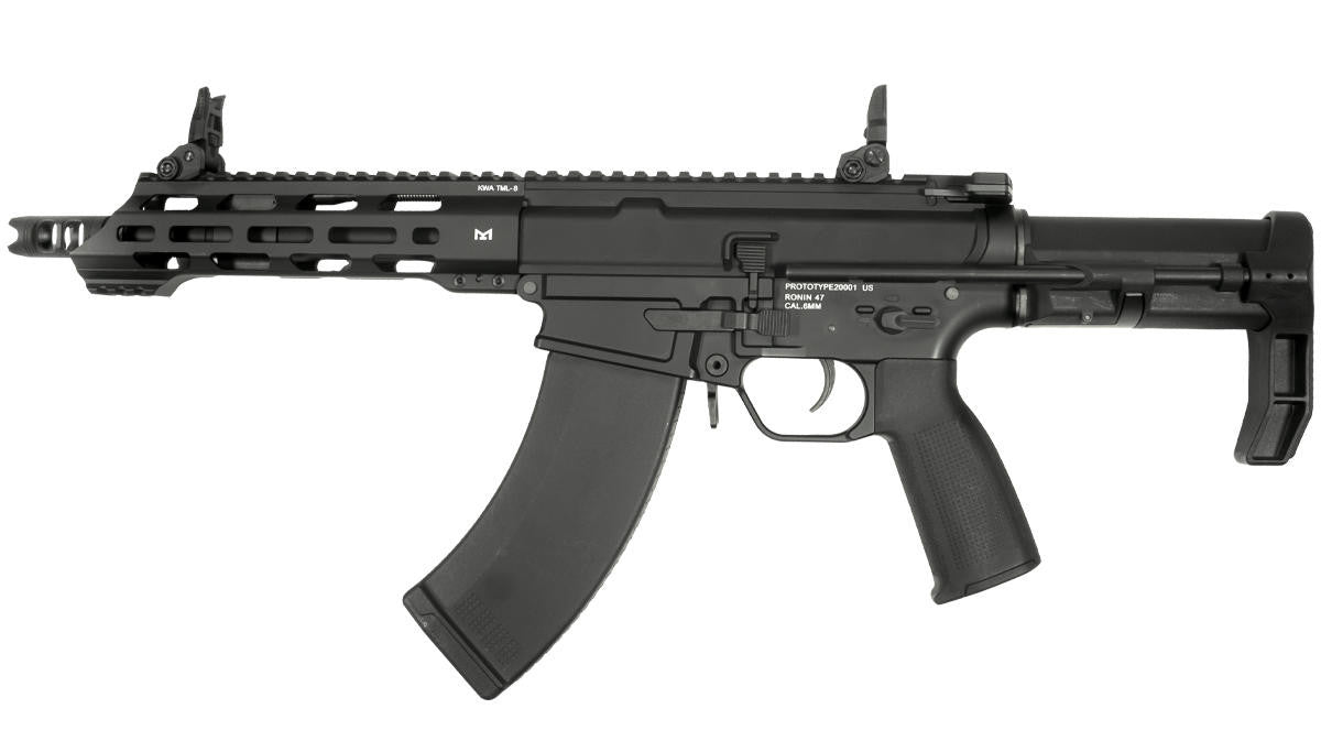 KWA Airsoft AEG 2.5+ Ronin 47 Rifle, Black