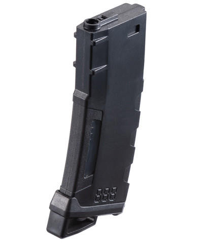 Lancer Tactical 130 Round High Speed Mid-Cap M4 Airsoft Magazine, Black