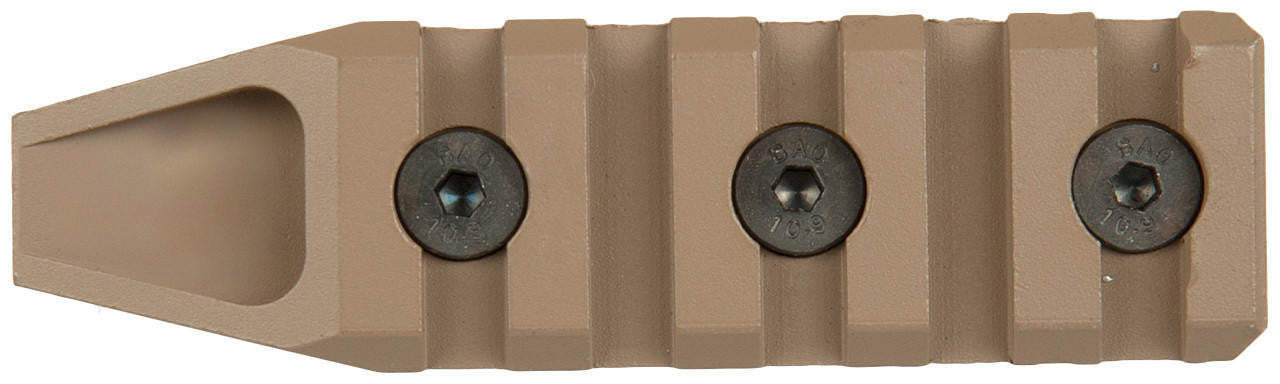 Lancer Tactical 5 Slots Rail Panel For Keymod, Dark Earth