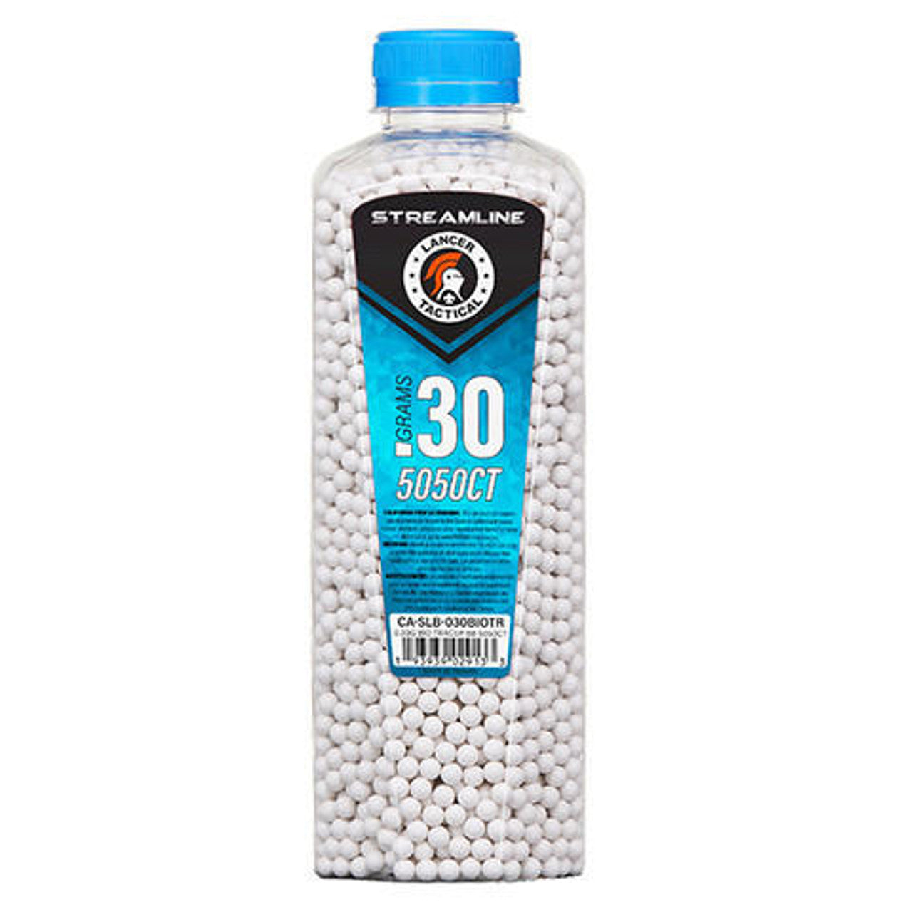 Lancer Tactical 5050 Round 0.30g Streamline Airsoft Bio-Tracer BB Bottle Green