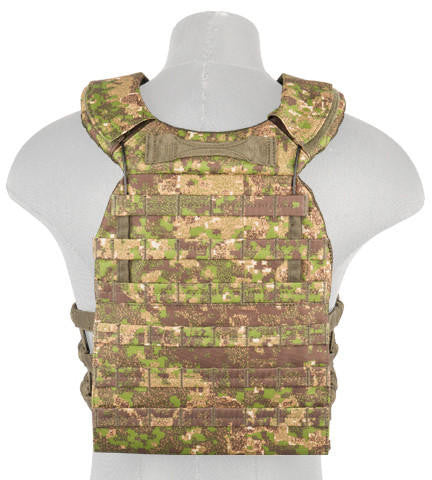 Lancer Tactical 600D Polyester Tactical Vest, PC Green