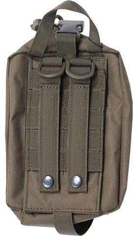 Lancer Tactical Airsoft Admin Pouch w/ Molle, OD Green