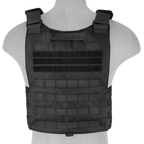 Lancer Tactical Buckle Up Version Airsoft Tactical Vest, Black