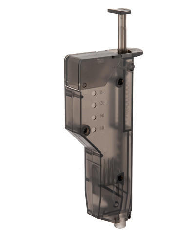 Lancer Tactical C20 XL 180rds BB Speed Loader, Black