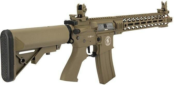 Lancer Tactical Enforcer Series BATTLE HAWK 14" ProLine AEG Airsoft Rifle, Tan
