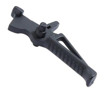 Lancer Tactical Flat Skeletonized AEG Trigger, Black