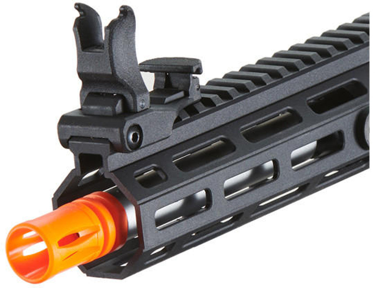 Lancer Tactical Gen 2 Hellion M-LOK 7’’ M4 Airsoft AEG Rifle Black/Silver