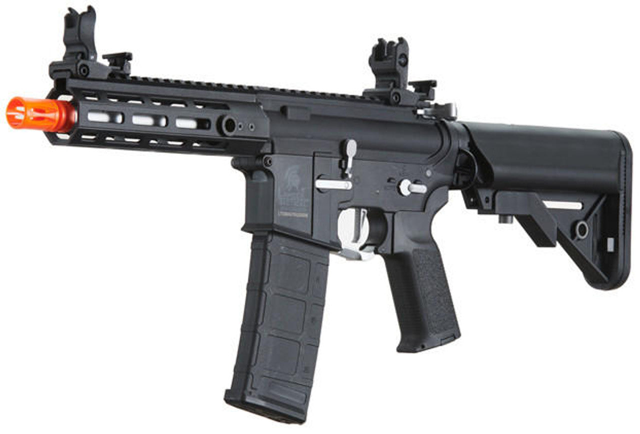 Lancer Tactical Gen 2 Hellion M-LOK 7’’ M4 Airsoft AEG Rifle Black/Silver