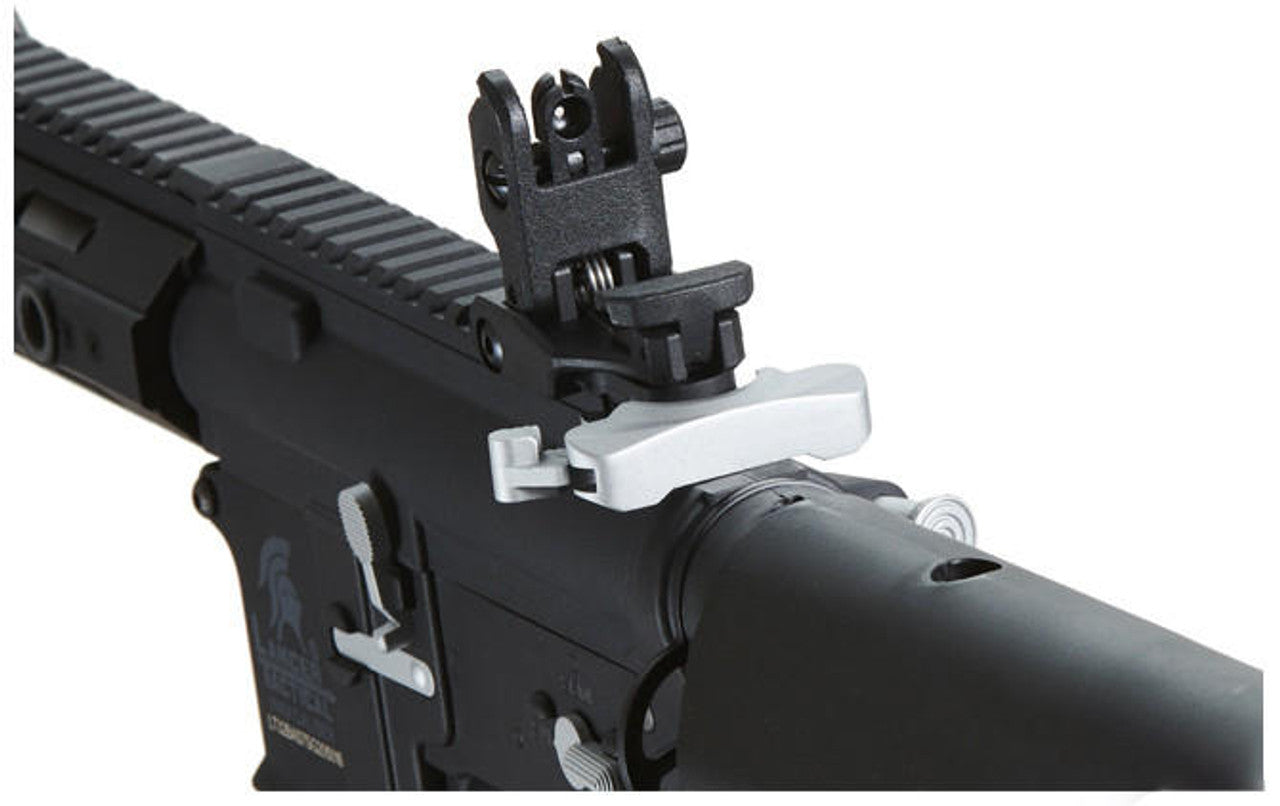 Lancer Tactical Gen 2 Hellion M-LOK 7’’ M4 Airsoft AEG Rifle Black/Silver