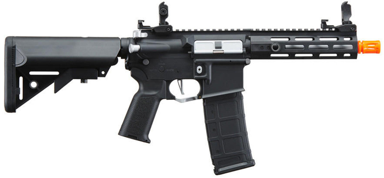 Lancer Tactical Gen 2 Hellion M-LOK 7’’ M4 Airsoft AEG Rifle Black/Silver