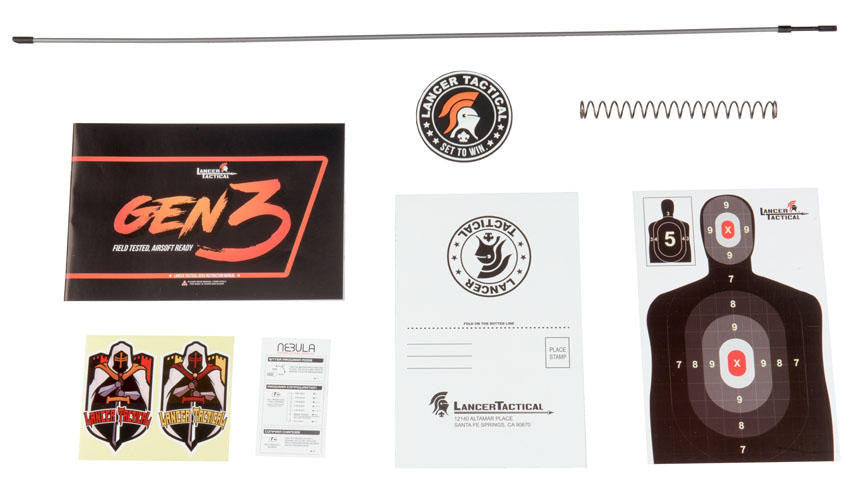 Lancer Tactical Gen 3 M4 EVO AEG Airsoft Rifle, Gray