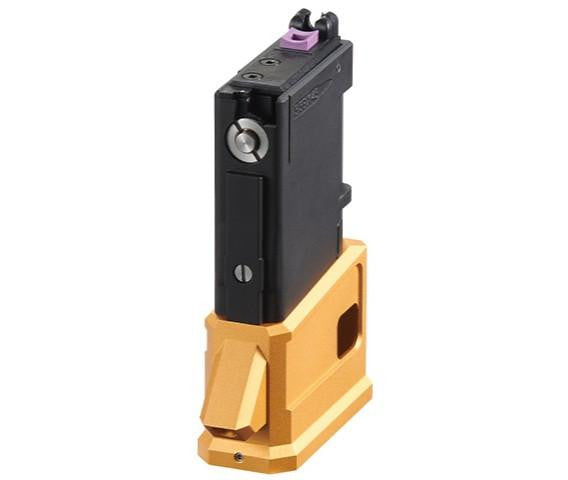 Lancer Tactical HPA Adapter For TM MWS M4 GBB Rifle, Gold