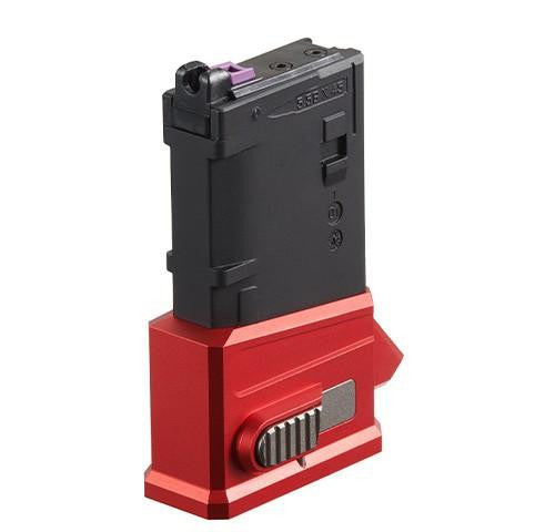 Lancer Tactical HPA Adapter For TM MWS M4 GBB Rifle, Red