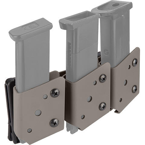 Lancer Tactical IPSC Open Class Competition Triple Magazine Pouch, Foliage