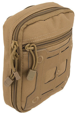 Lancer Tactical Laser Cut Hypalon Molle Medical Sundries Bag, Tan