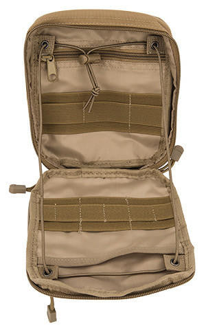 Lancer Tactical Laser Cut Hypalon Molle Medical Sundries Bag, Tan