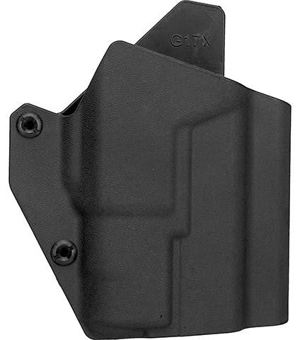 Lancer Tactical Light Bearing Hard Shell Holster for Glock 17, Black