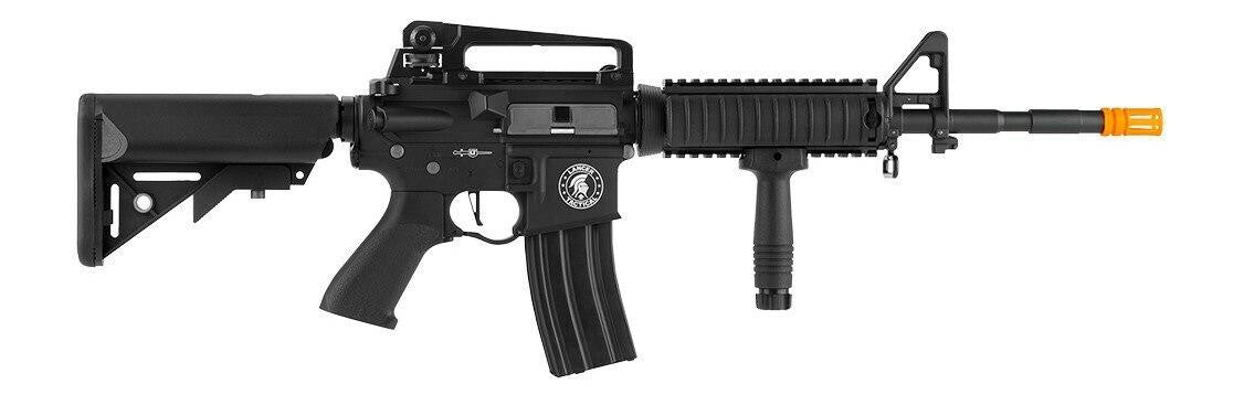 Lancer Tactical LT-04 M4 RIS Proline Series Low FPS Airsoft Rifle, Black