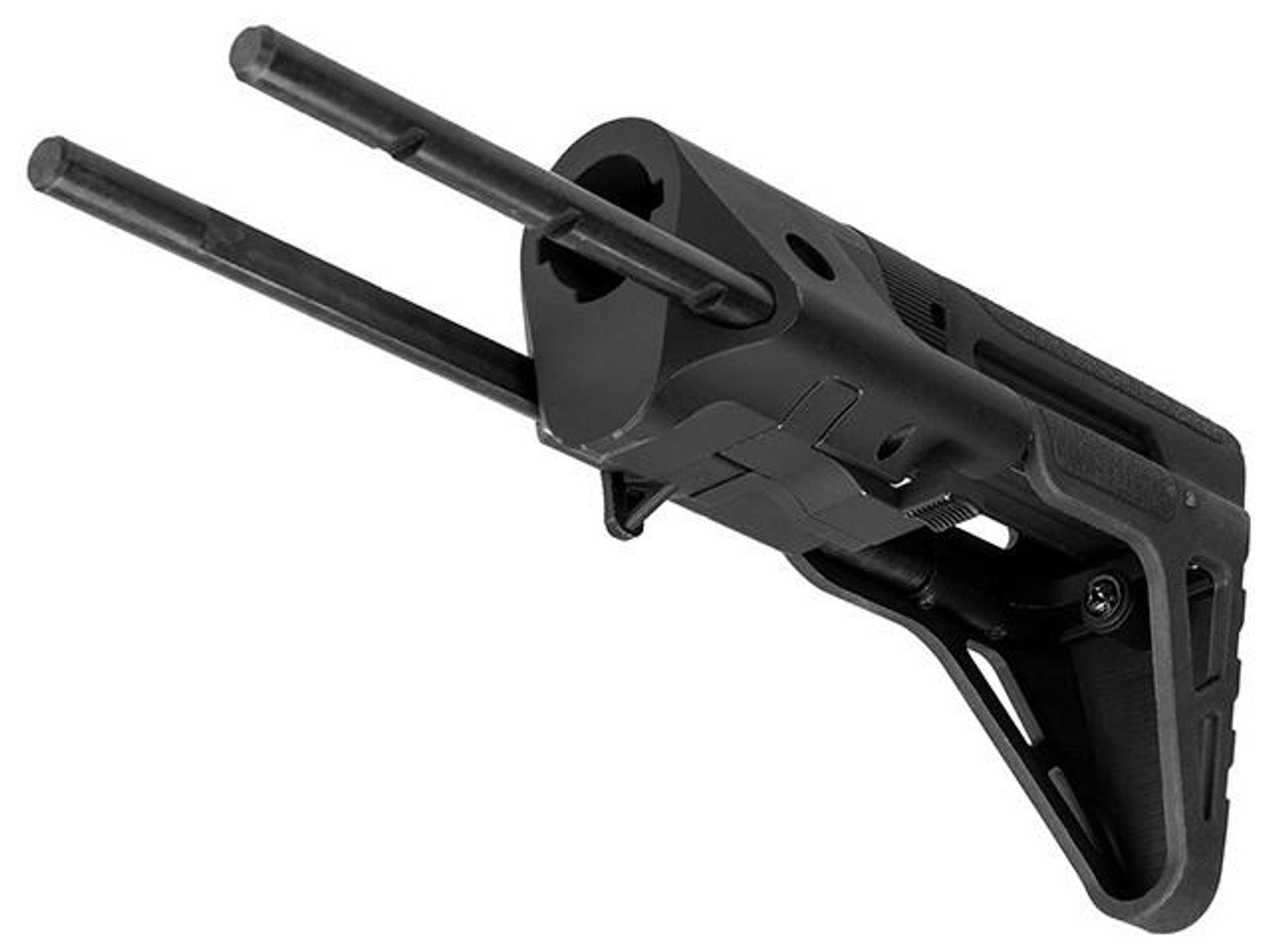 Lancer Tactical M4 AEG Retractable PDW Stock Black