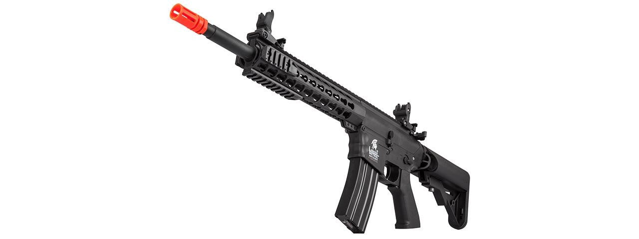 Lancer Tactical M4 Keymod EVO Airsoft Rifle, Black - CQB FPS Variant