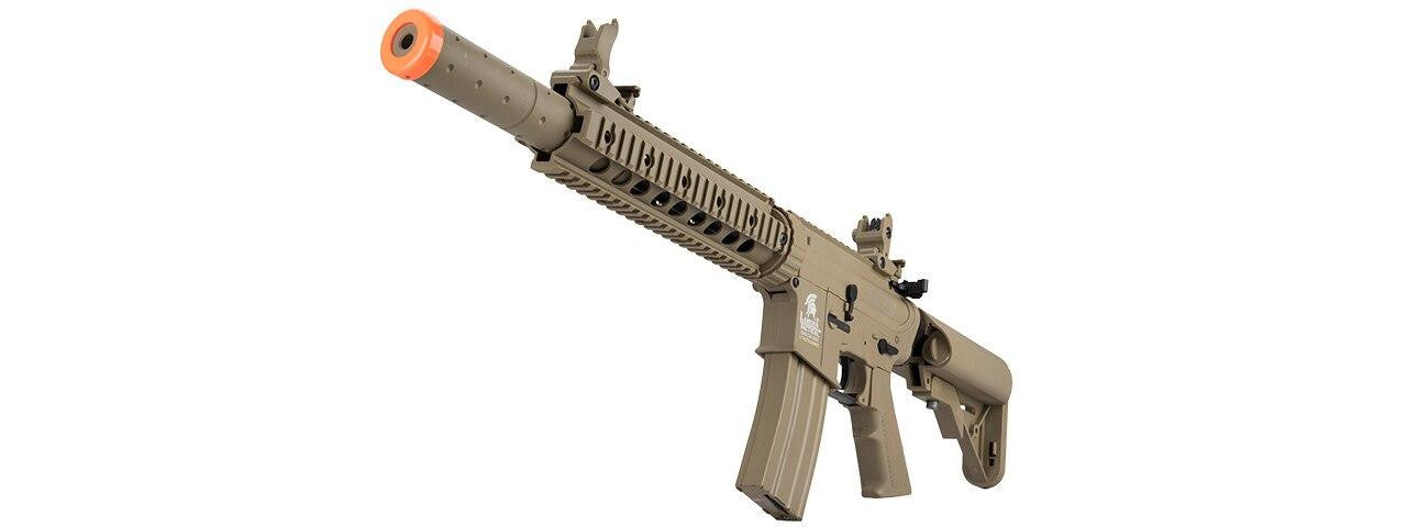 Lancer Tactical M4 SD Gen 2 AEG Airsoft Rifle, Tan