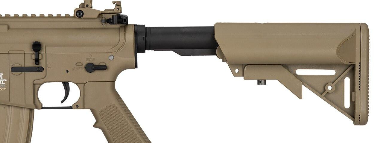 Lancer Tactical M4 SD Gen 2 AEG Airsoft Rifle, Tan