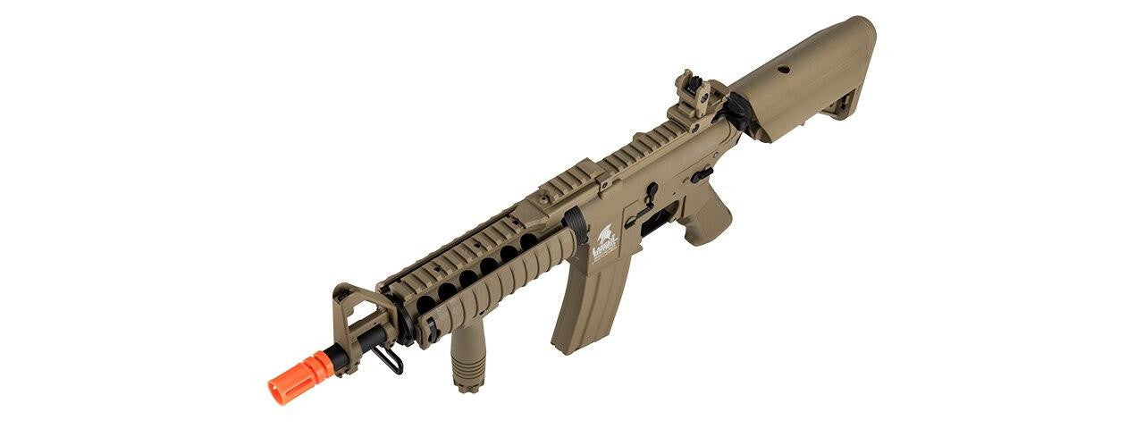 Lancer Tactical MK18 Nylon Polymer MOD0 Gen 2 Airsoft Rifle, Tan