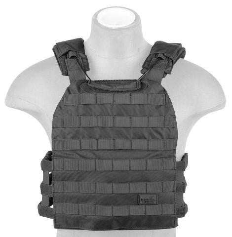 Lancer Tactical Nylon Vest, Black