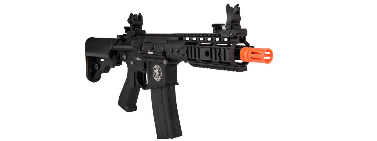 Lancer Tactical Proline 7’’ Keymod Rail w/ Picatinny M4 Carbine AEG Airsoft Rifle Black